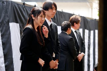 【背徳感は蜜の味】麗しのブラックフォーマル 喪服美人に白濁精子をぶっかけSEX